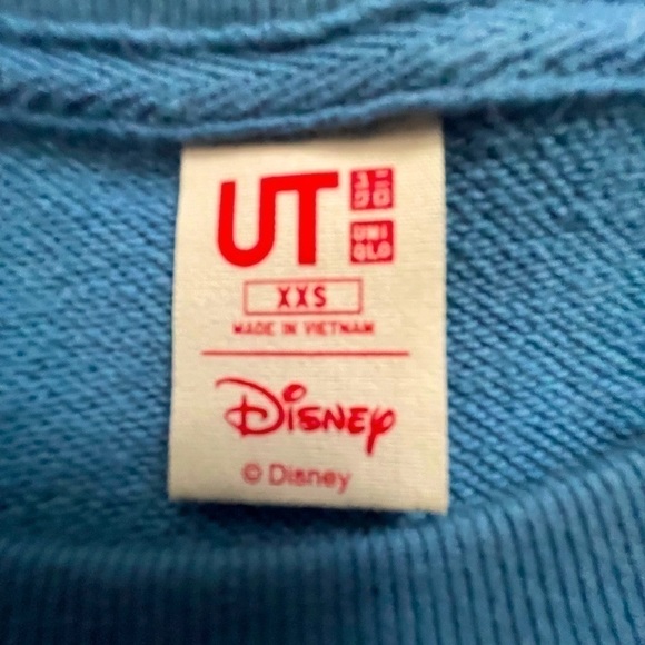 DISNEY x UNIGLO Mickey Classic Sweatshirt for Kids Size XXS. - Picture 2 of 9
